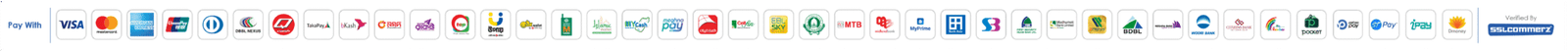 Accepted payment methods